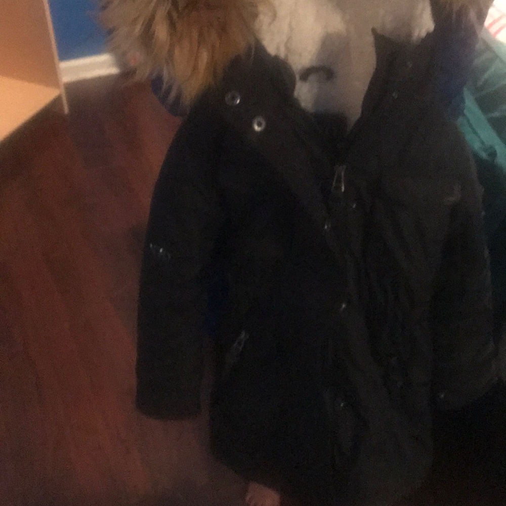 Kids Fur-Lined Hood Parka